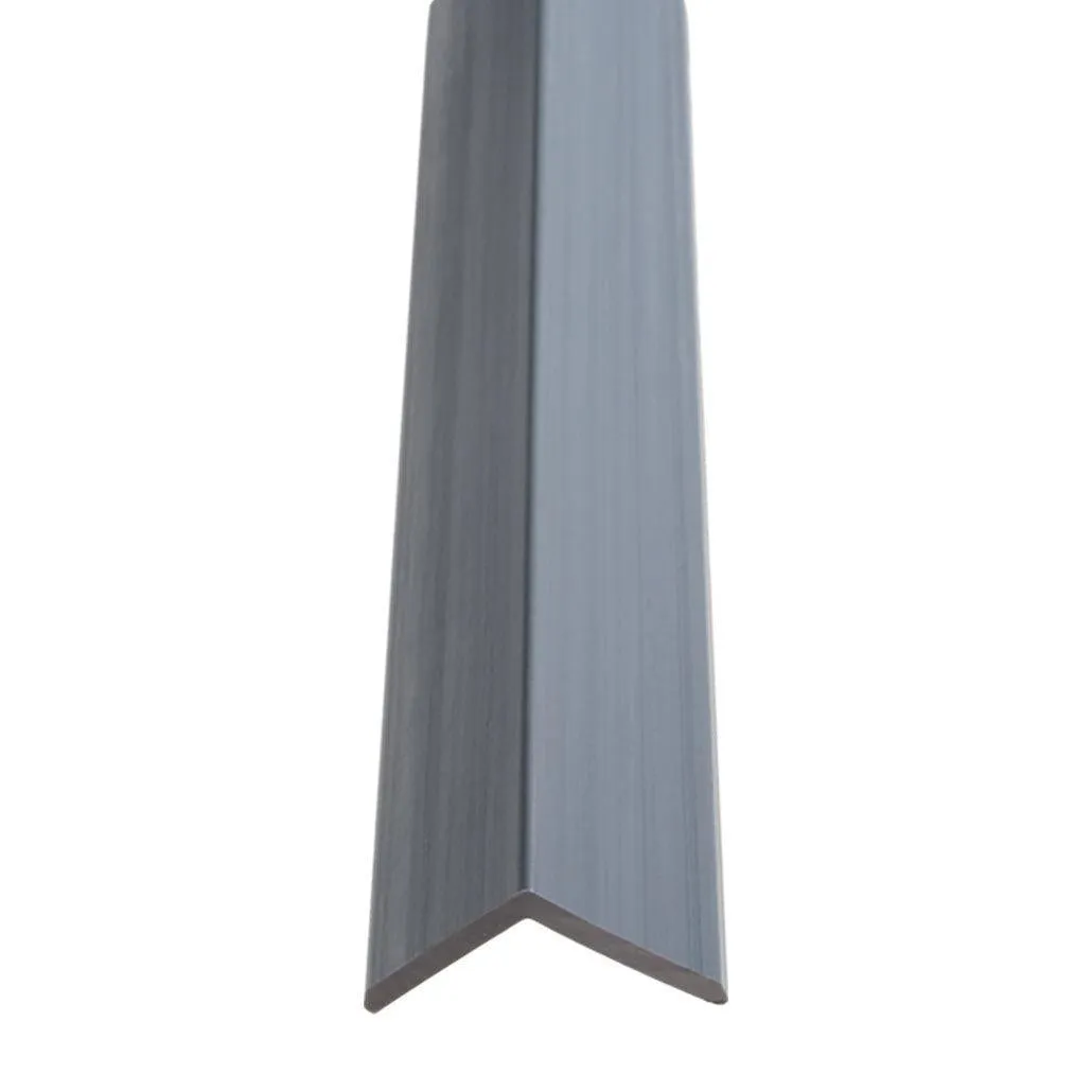 Stone Gray Finishing Trim 94.5" | Garden | 3D Wood Grain | Exterior Wall Panel