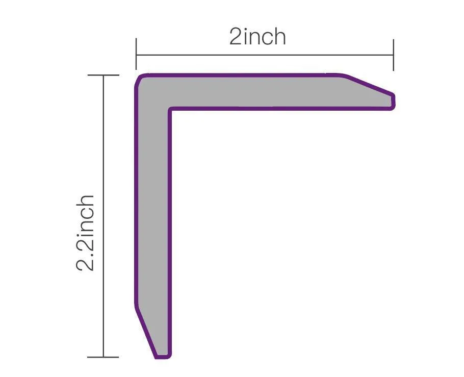 Stone Gray Finishing Trim 94.5" | Garden | 3D Wood Grain | Exterior Wall Panel - Image 2